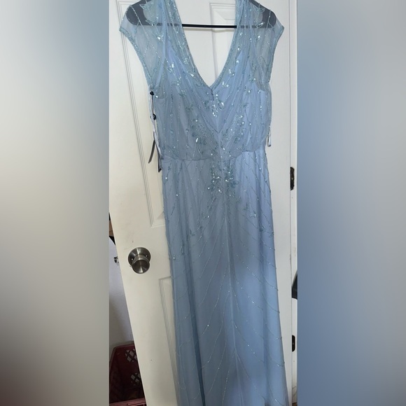 Beaded Blouson Long Dress - Picture 5 of 5